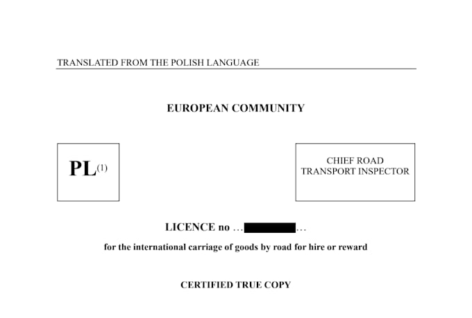 provide certified polish english translation